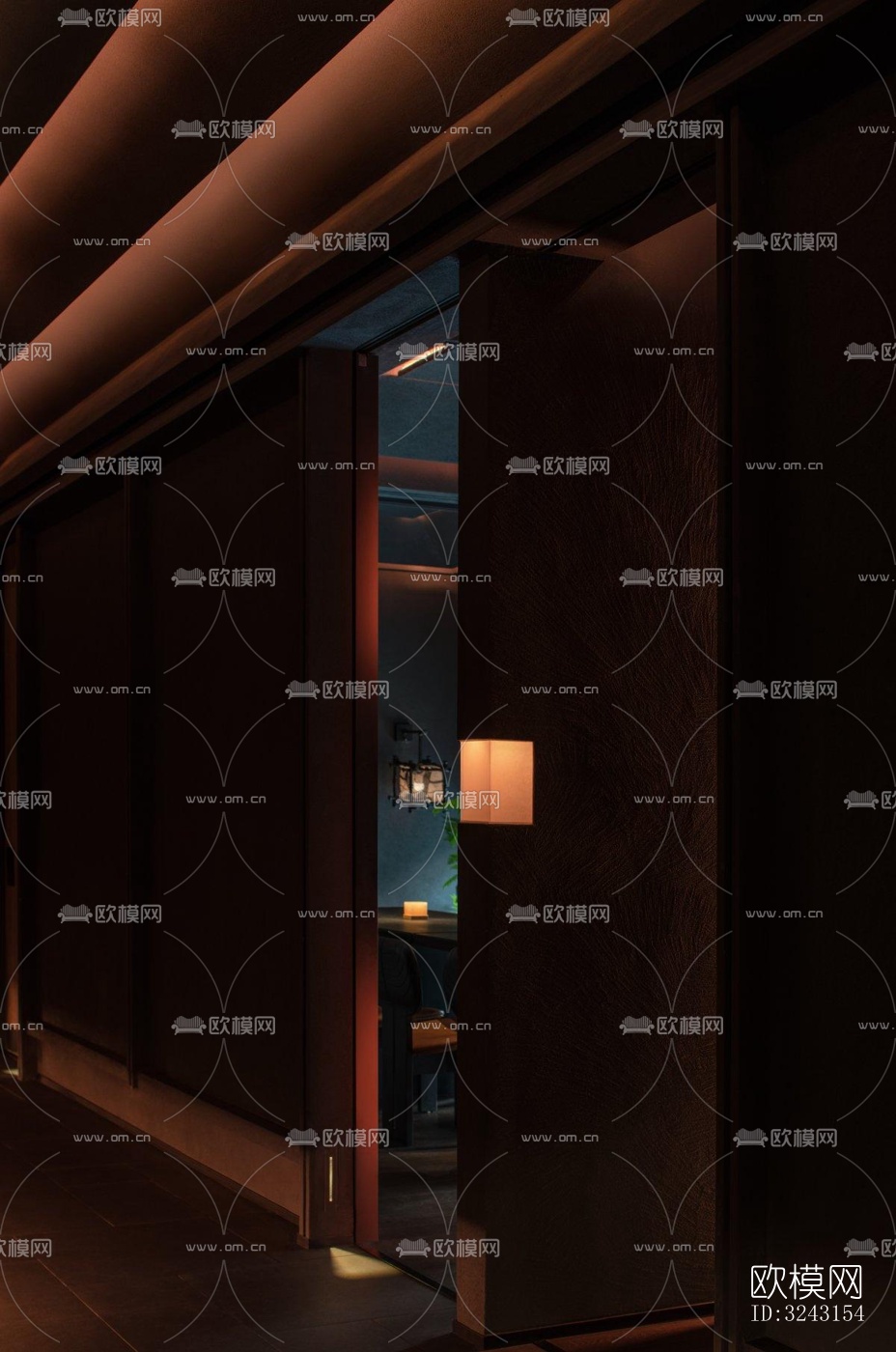 日式日韩料理效果图下载（渲染图16）