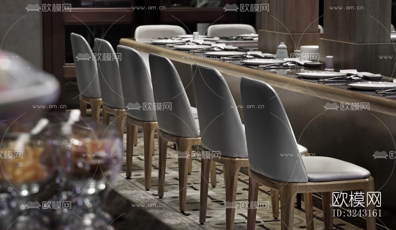 日式日韩料理效果图下载（渲染图2）