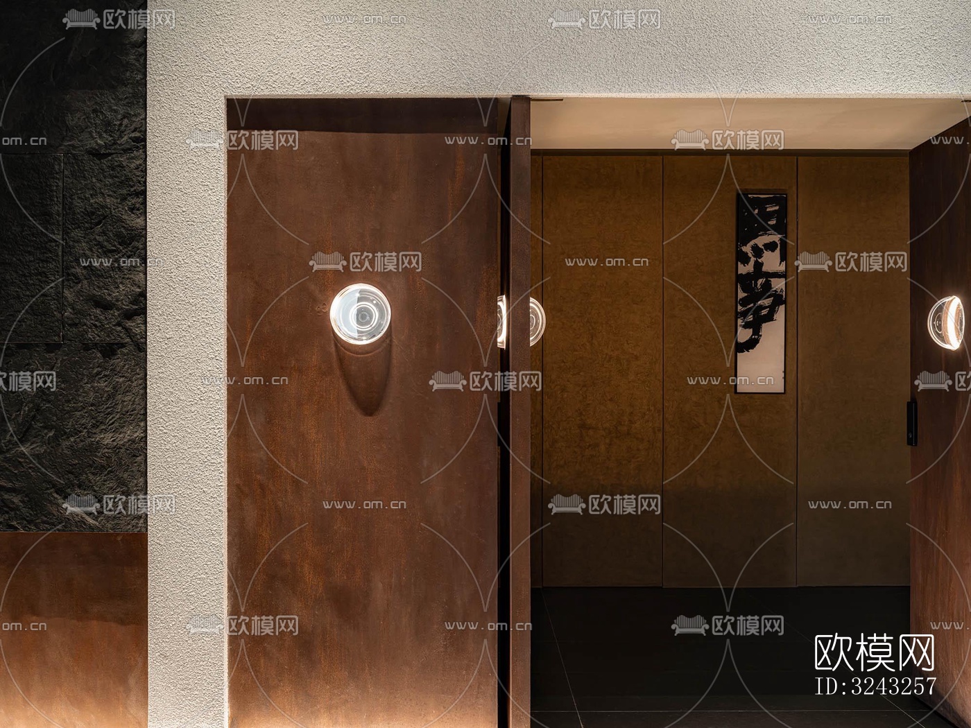 日式日韩料理效果图下载（渲染图16）