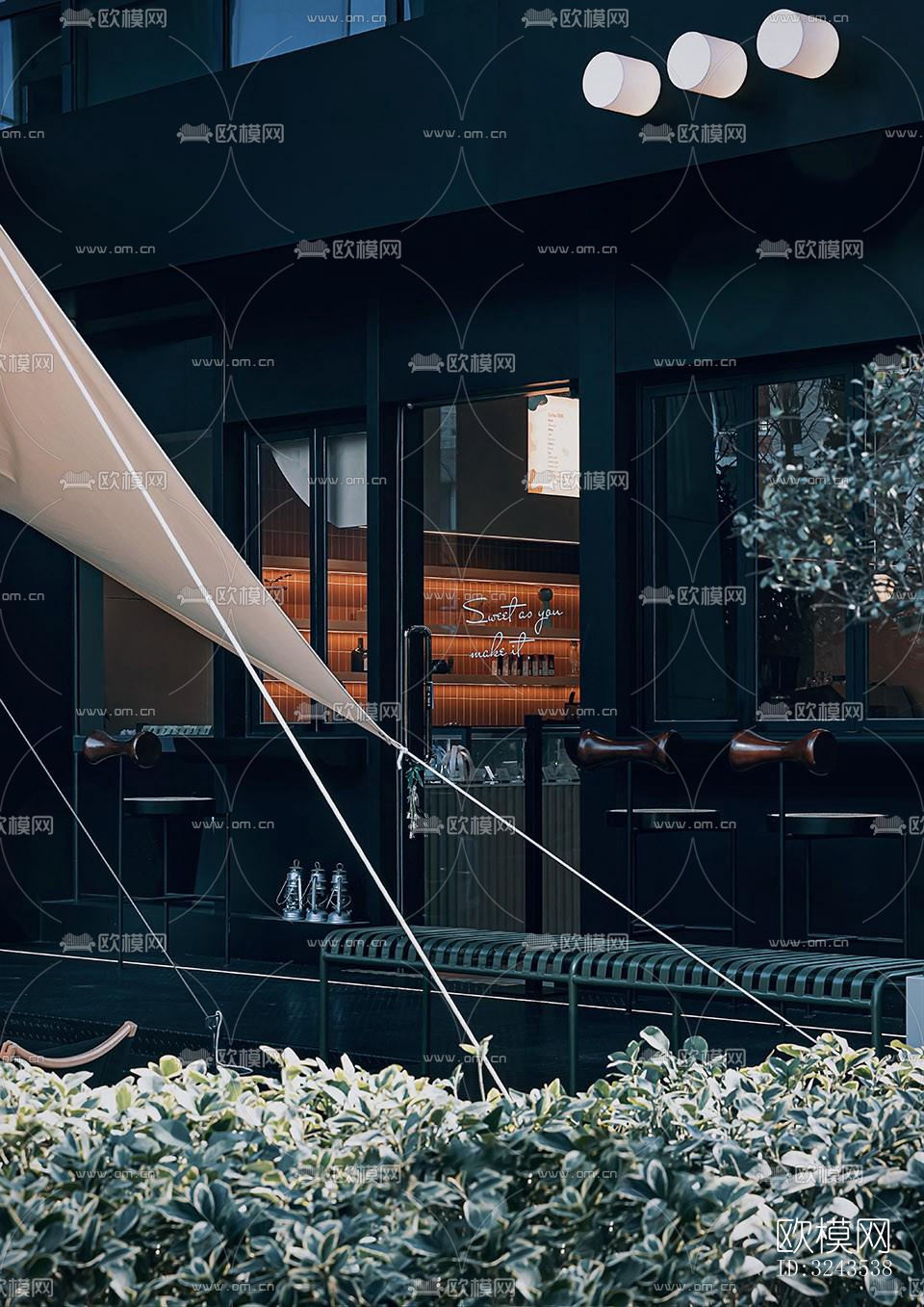 现代蛋糕甜品效果图下载（渲染图15）