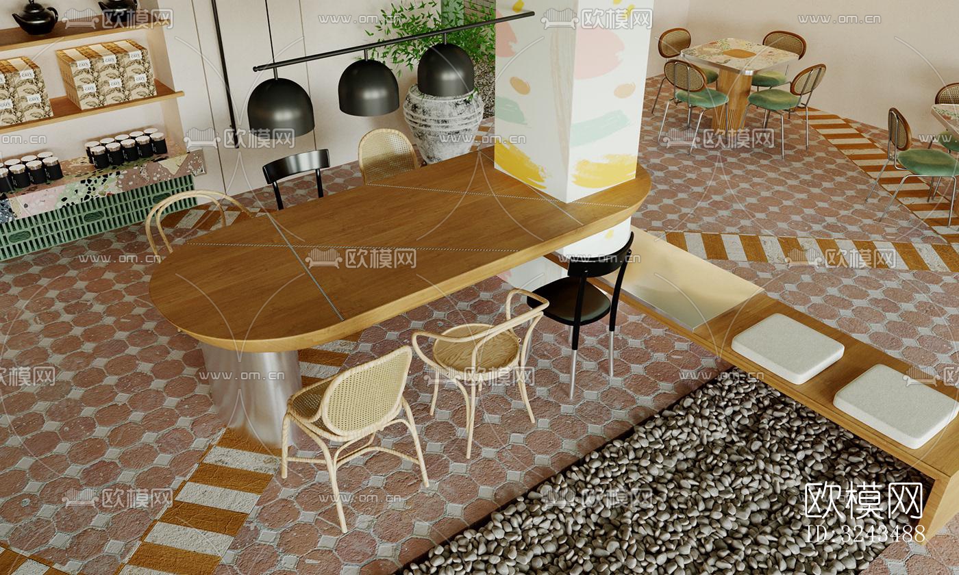 北欧蛋糕甜品效果图下载（渲染图13）