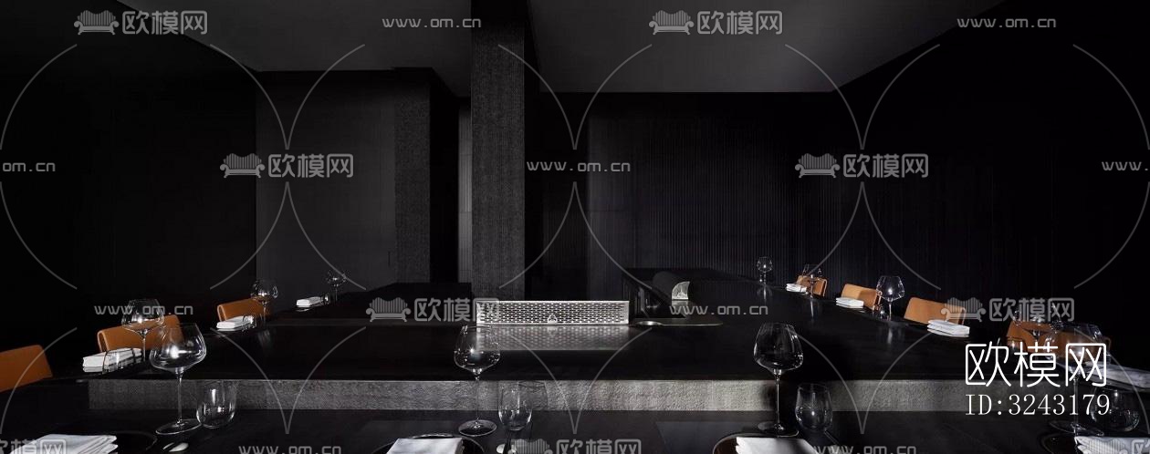 日式日韩料理效果图下载（渲染图5）