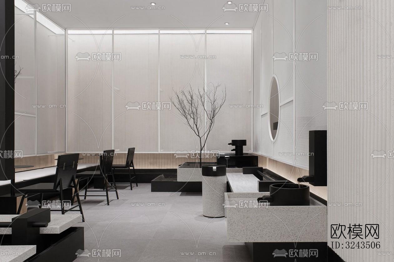 新中式蛋糕甜品效果图下载（渲染图7）