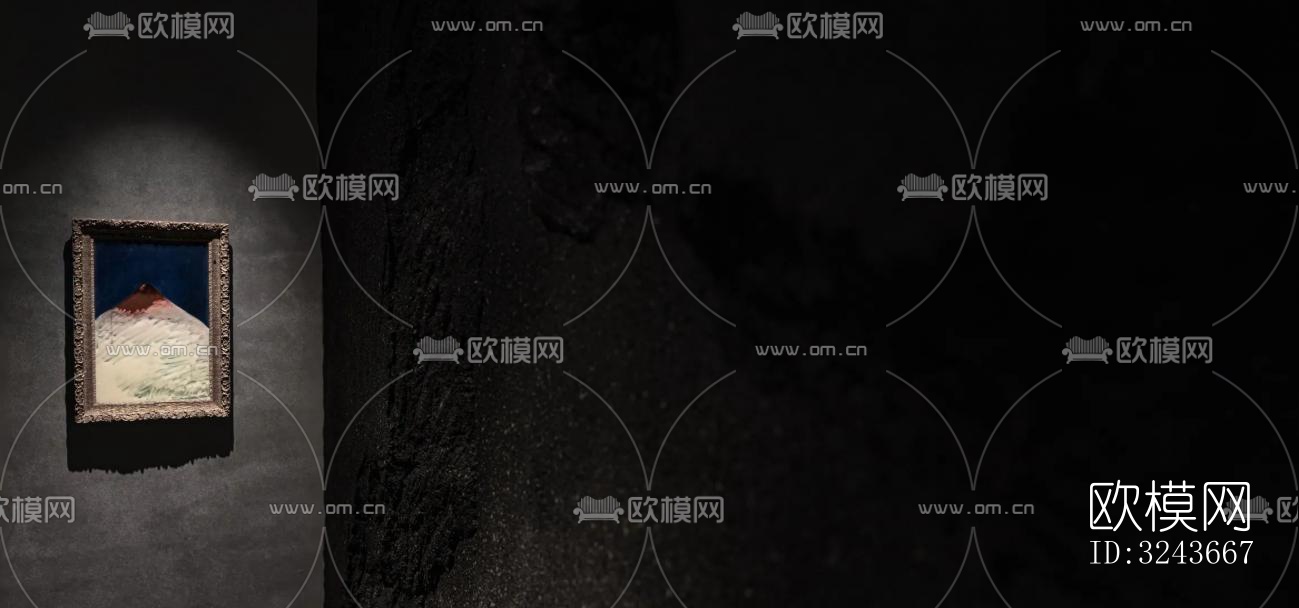 现代西餐厅效果图下载（渲染图20）