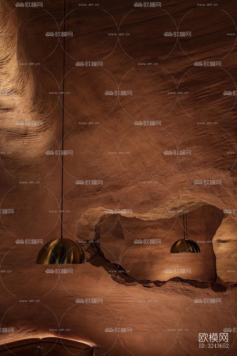 现代西餐厅效果图下载（渲染图10）