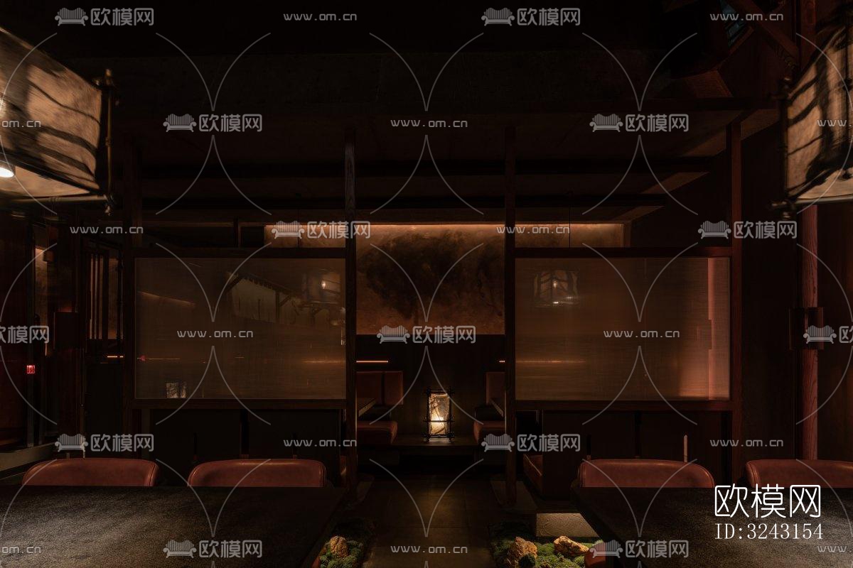 日式日韩料理效果图下载（渲染图6）