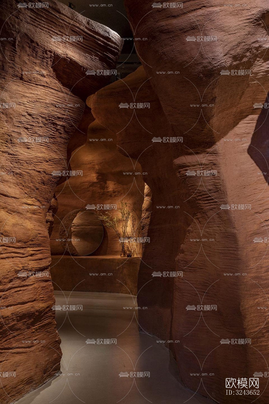 现代西餐厅效果图下载（渲染图18）