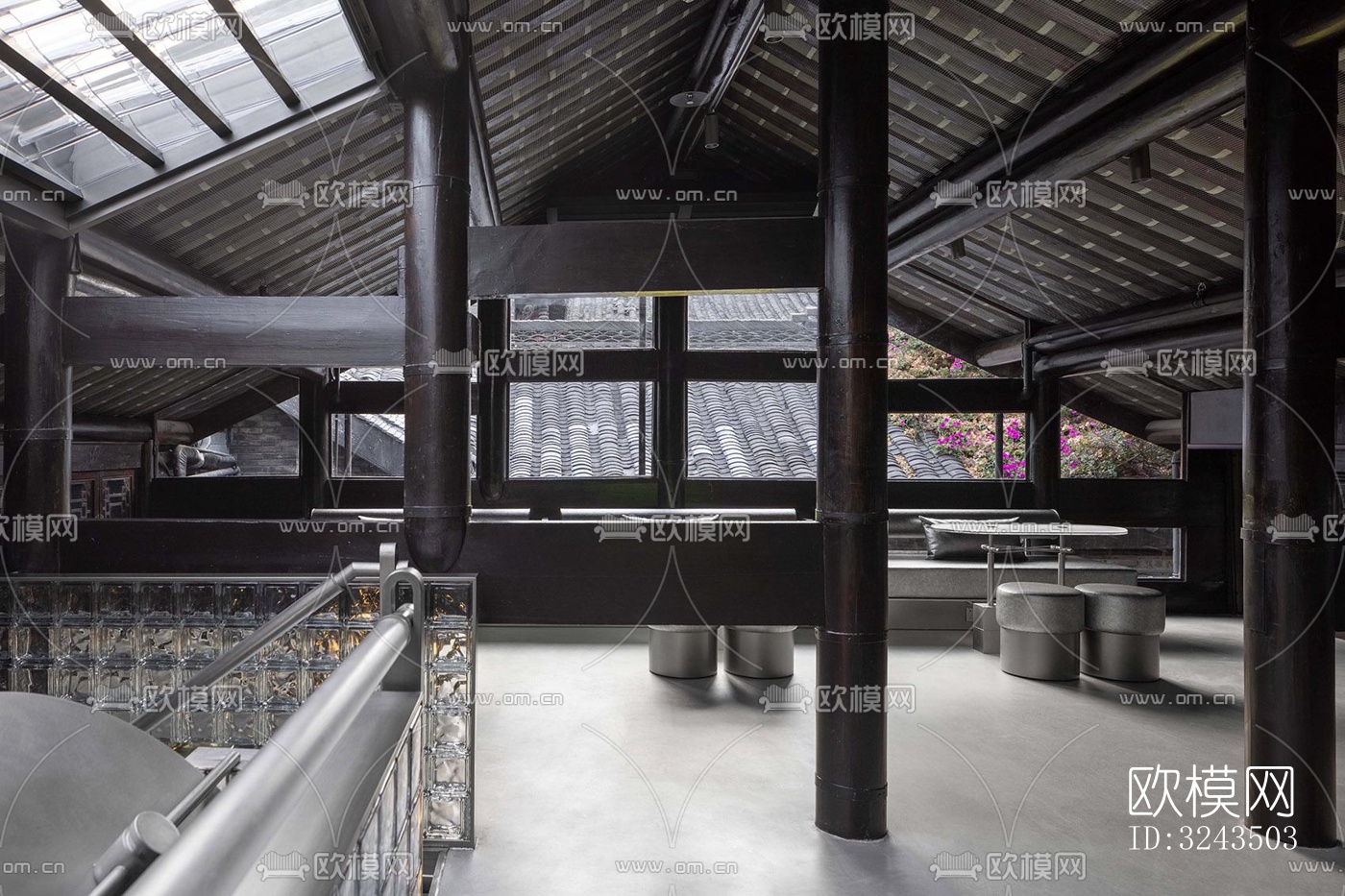 新中式蛋糕甜品效果图下载（渲染图10）