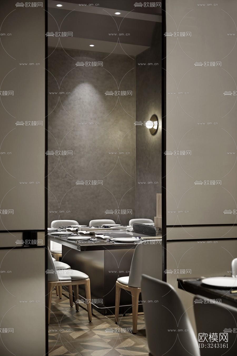 日式日韩料理效果图下载（渲染图13）