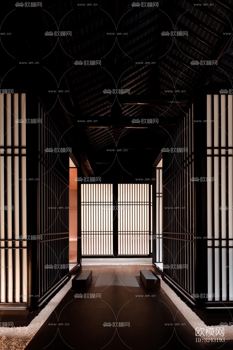 日式日韩料理效果图下载（渲染图3）