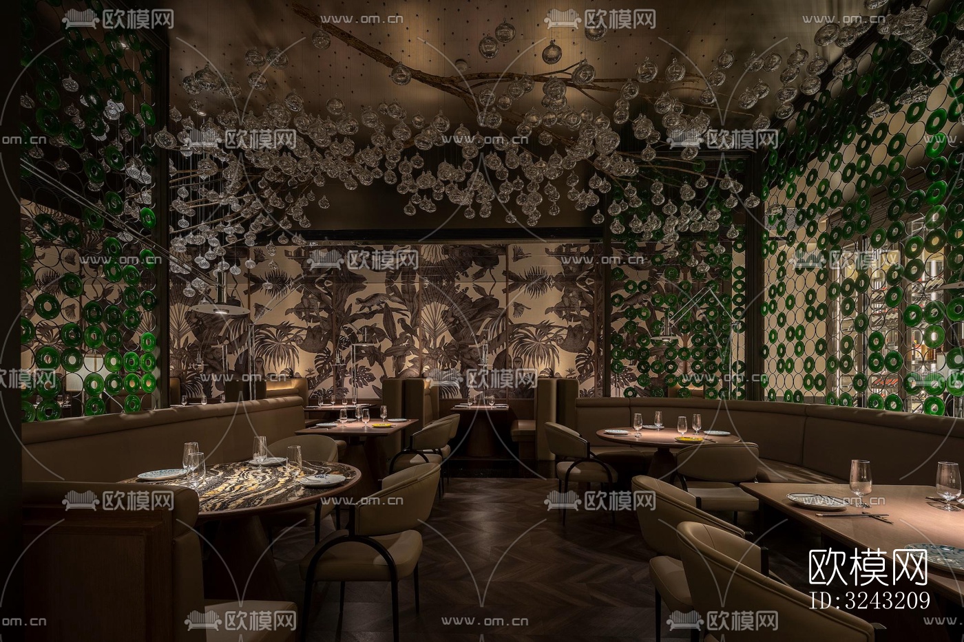 日式日韩料理效果图下载（渲染图6）