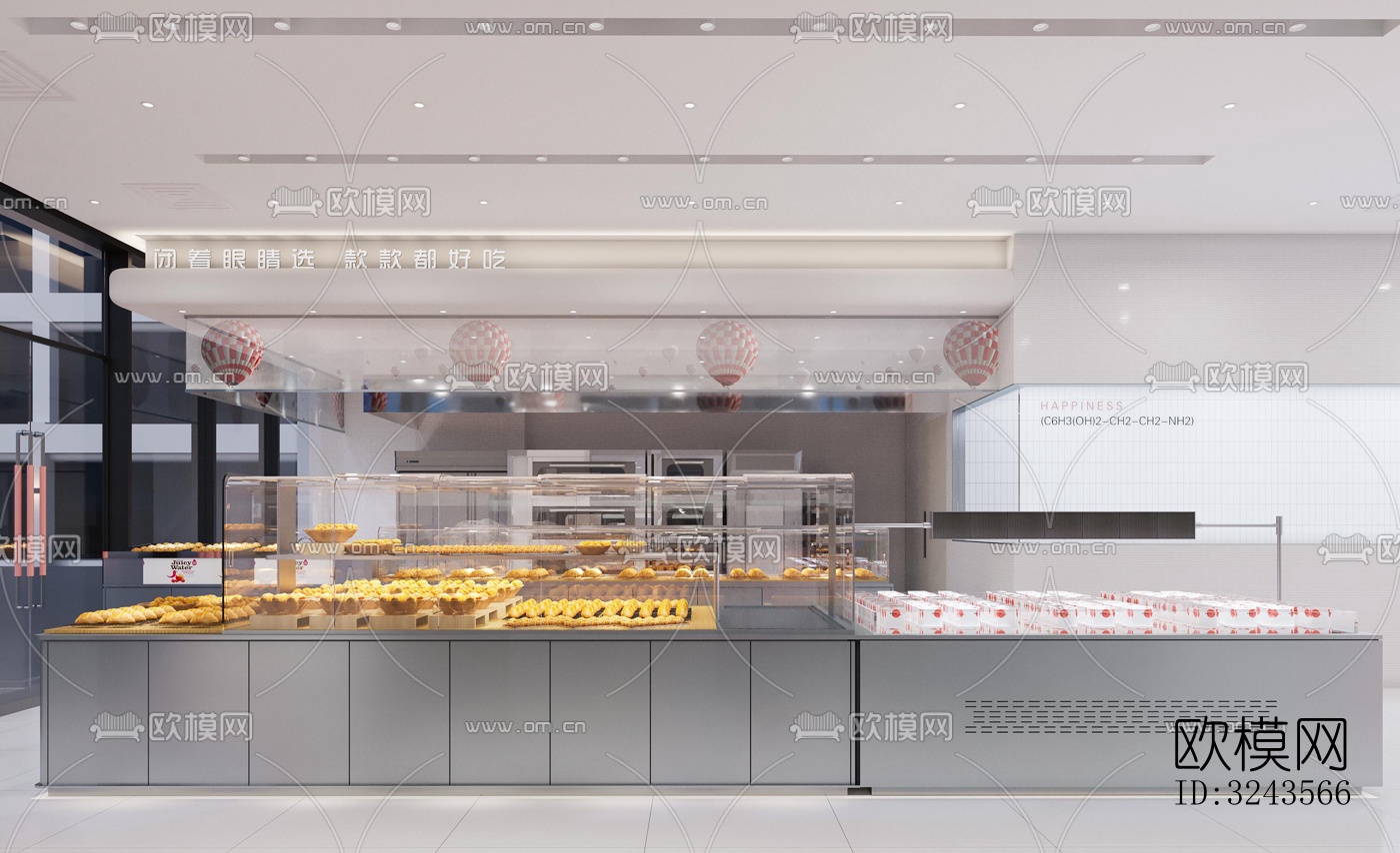 现代蛋糕甜品效果图下载（渲染图5）