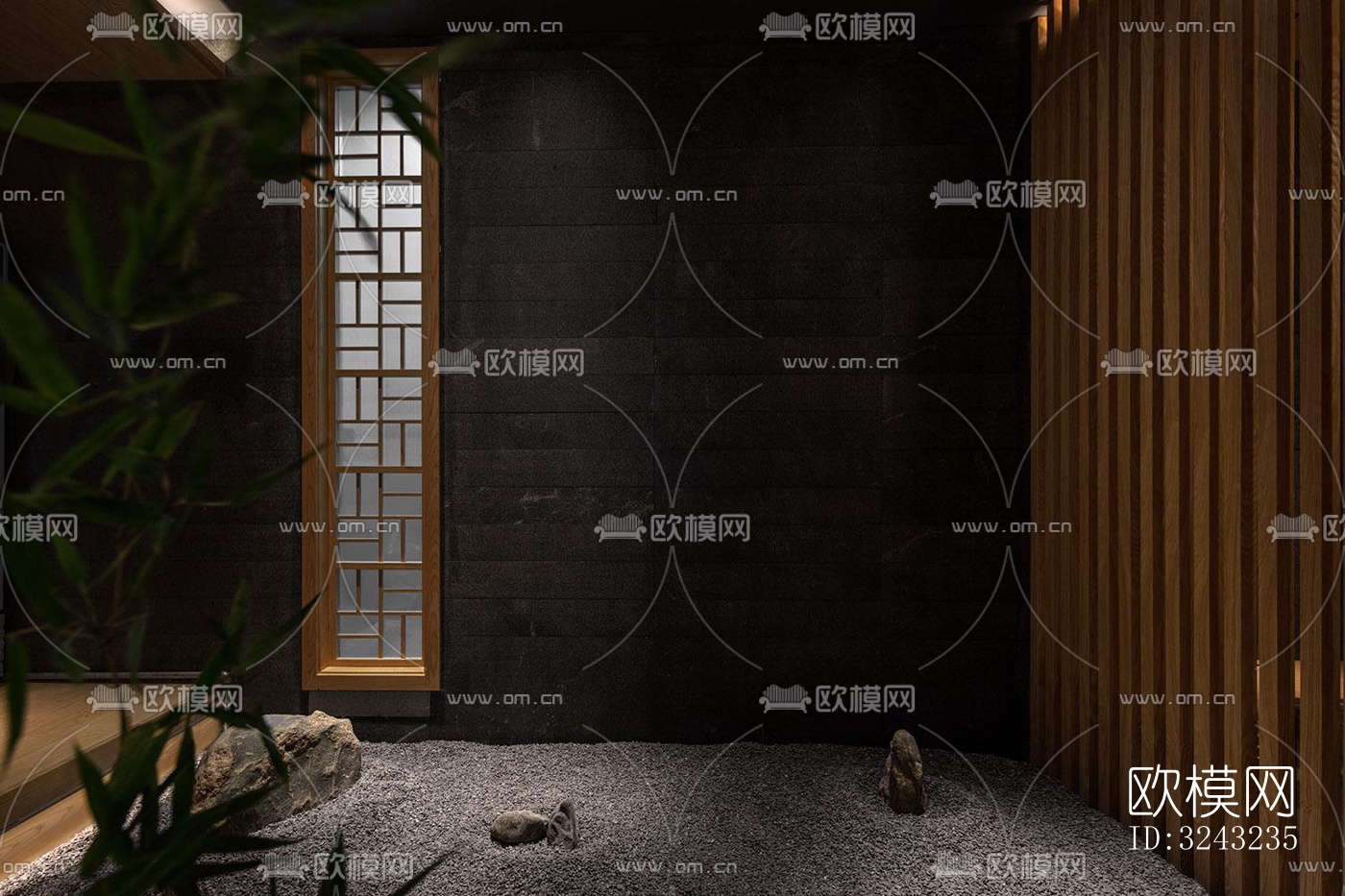 日式日韩料理效果图下载（渲染图8）