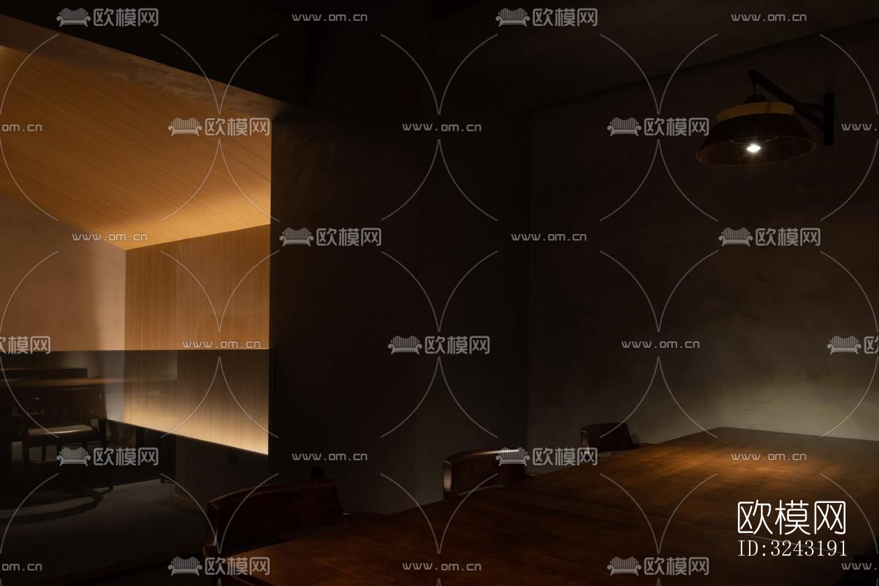 日式日韩料理效果图下载（渲染图6）