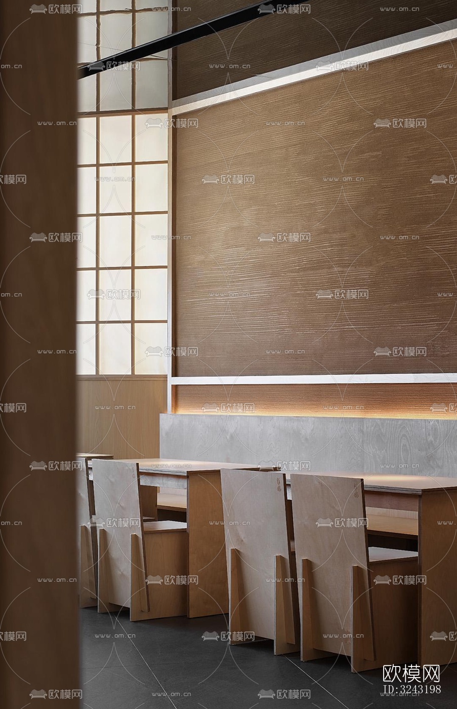 日式日韩料理效果图下载（渲染图2）