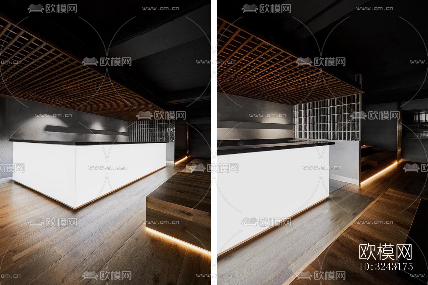 日式日韩料理效果图下载（渲染图4）