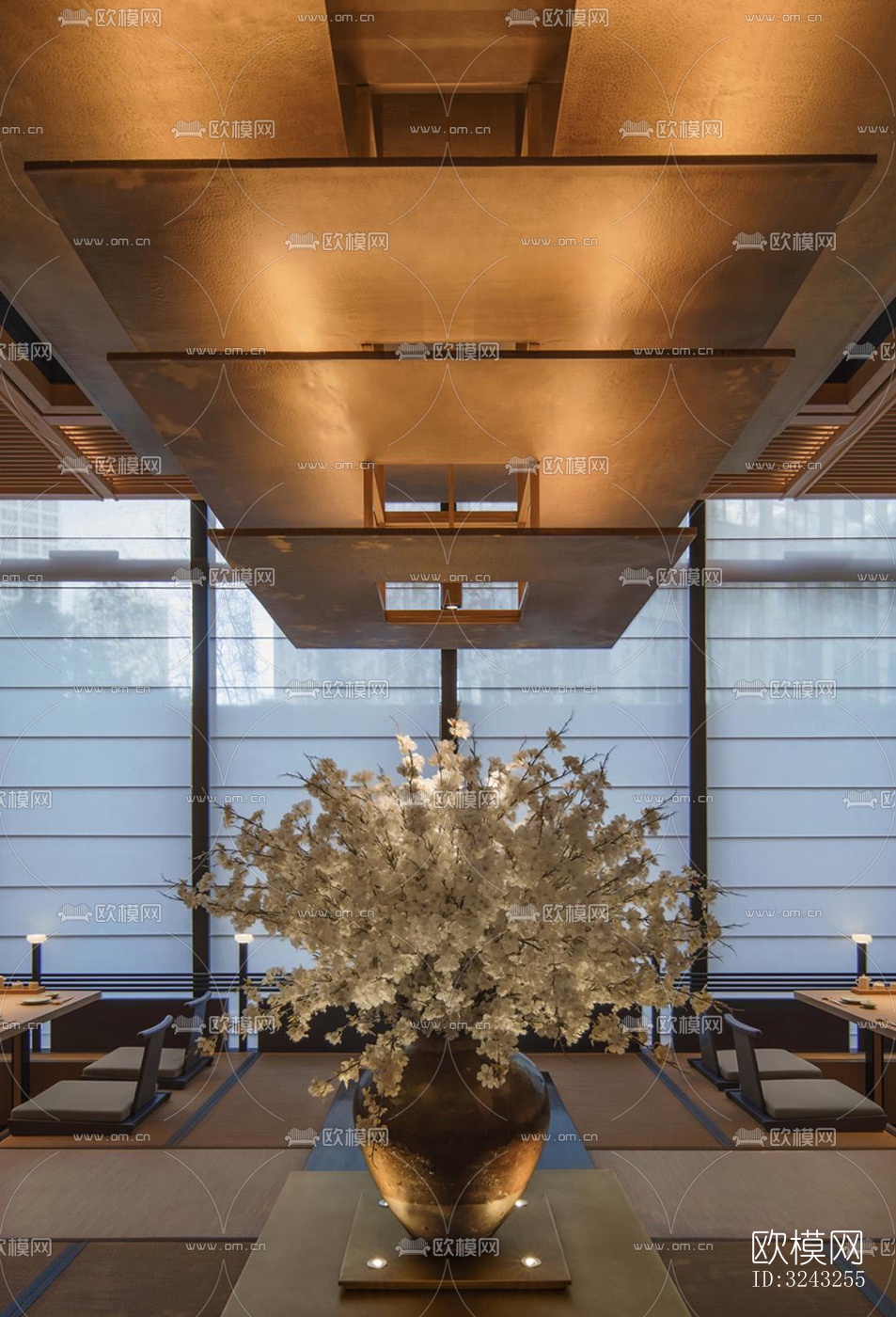 日式日韩料理效果图下载（渲染图1）