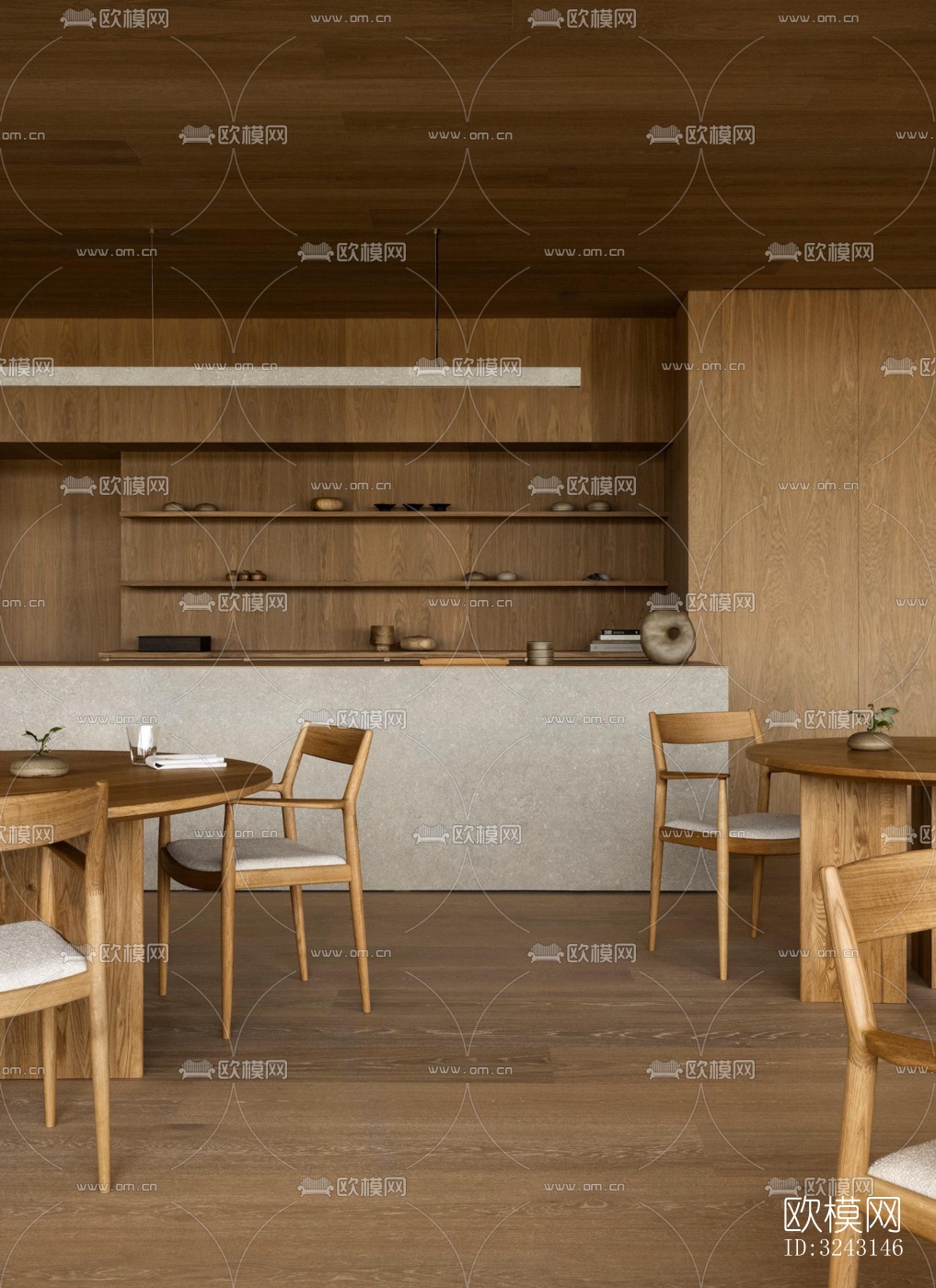 日式日韩料理效果图下载（渲染图16）