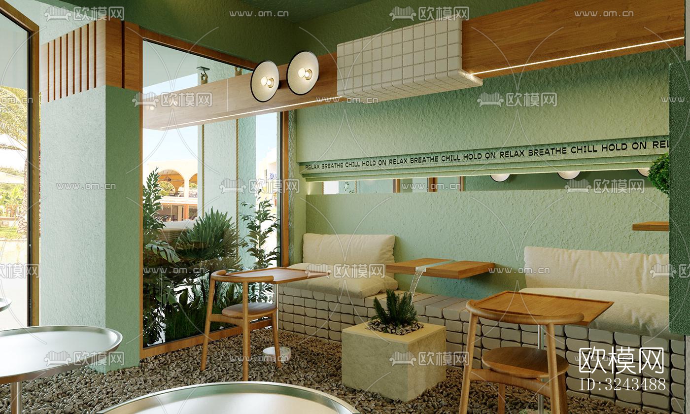 北欧蛋糕甜品效果图下载（渲染图2）