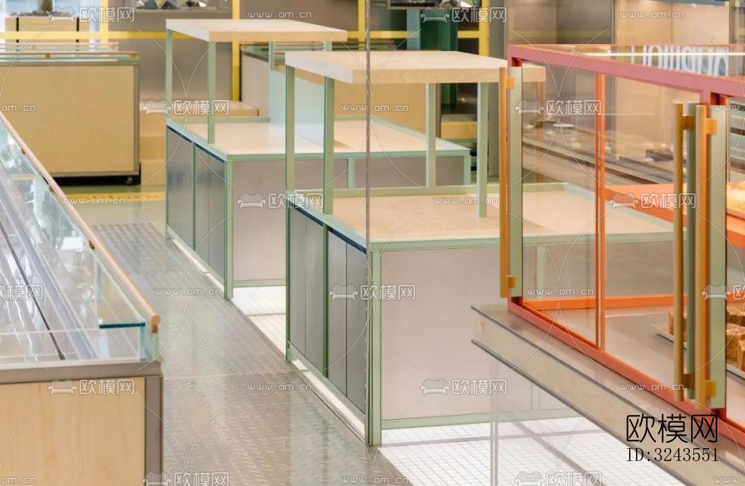 现代蛋糕甜品效果图下载（渲染图8）