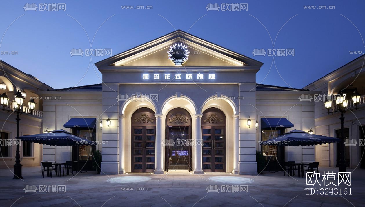 日式日韩料理效果图下载（渲染图11）