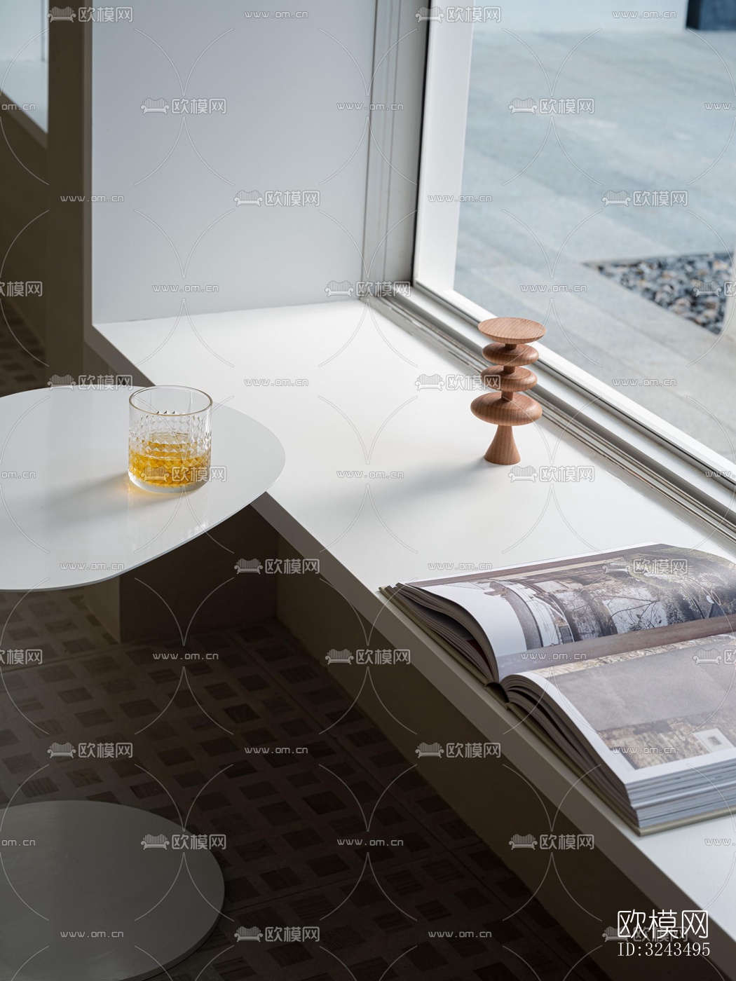 奶油风蛋糕甜品效果图下载（渲染图5）