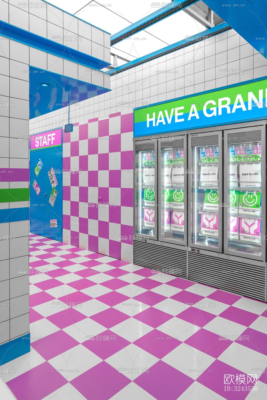 现代蛋糕甜品效果图下载（渲染图3）