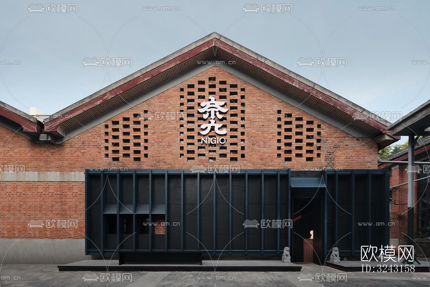 日式日韩料理效果图下载（渲染图12）