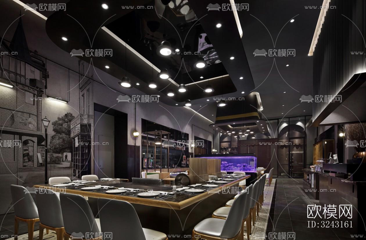 日式日韩料理效果图下载（渲染图17）