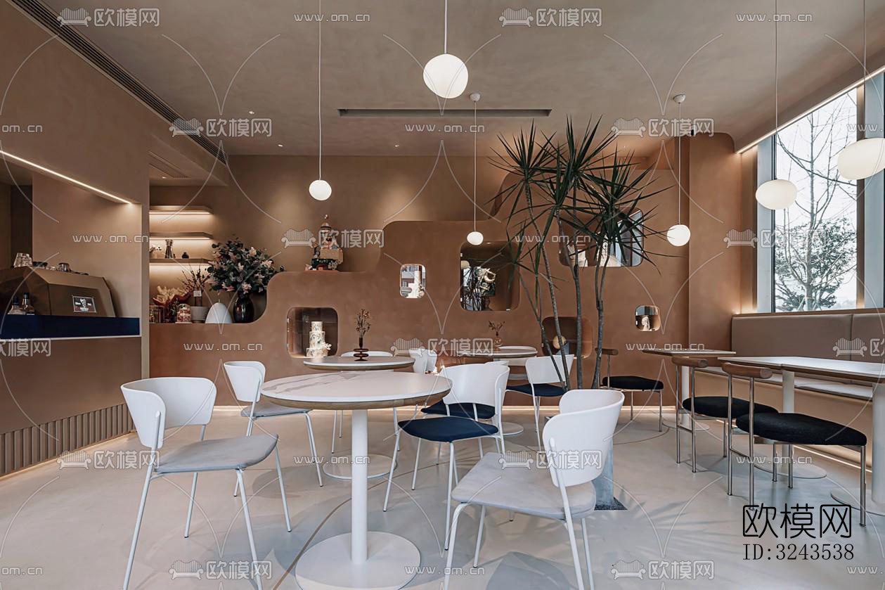 现代蛋糕甜品效果图下载（渲染图19）