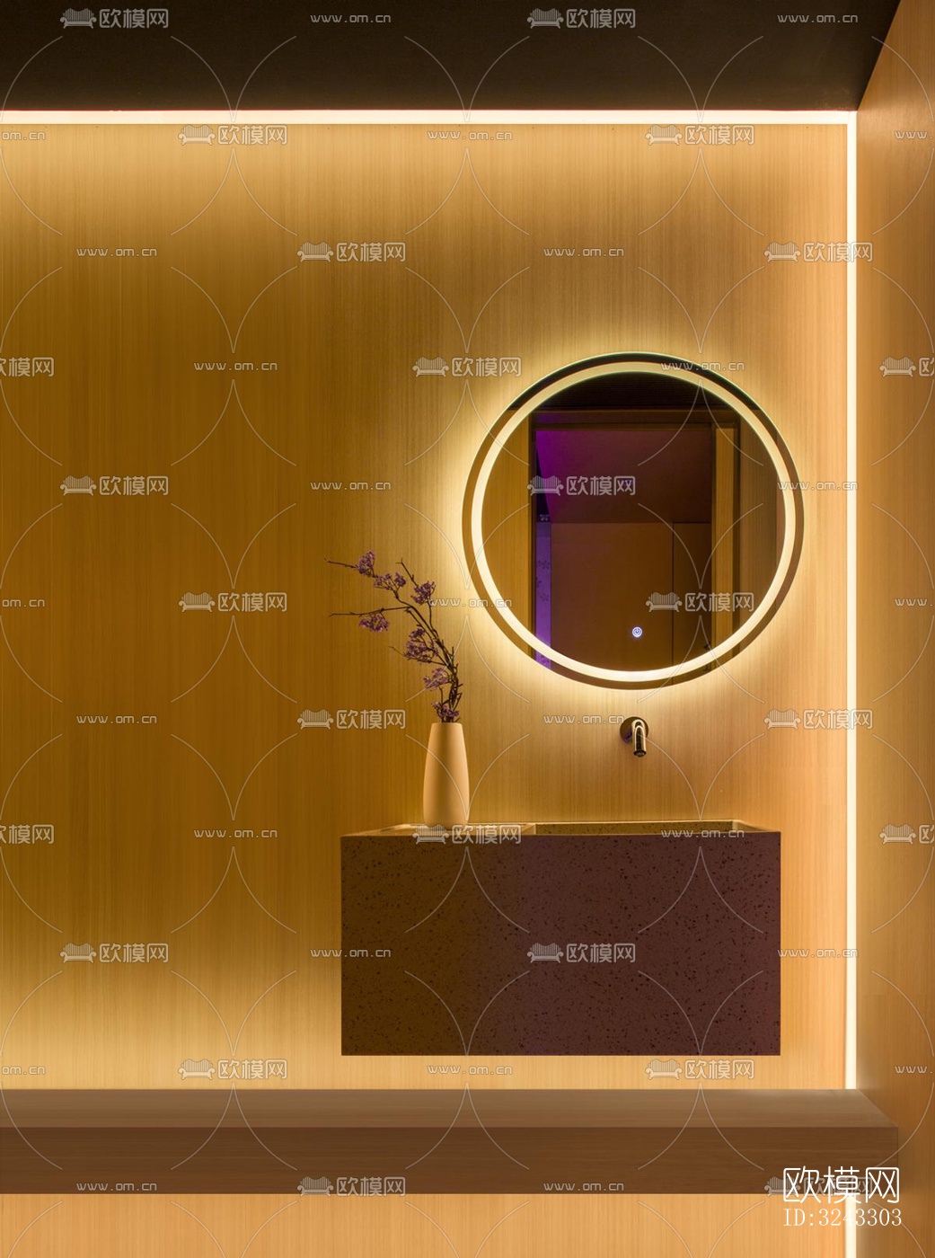 现代日韩料理效果图下载（渲染图15）