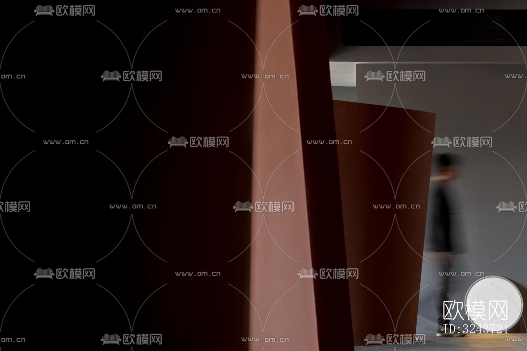 现代西餐厅效果图下载（渲染图13）