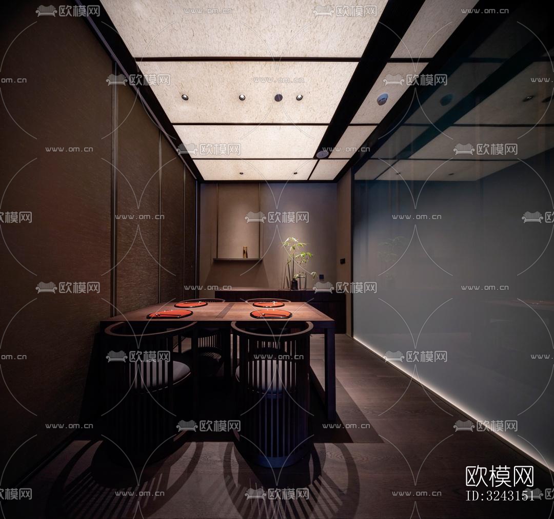 日式日韩料理效果图下载（渲染图19）