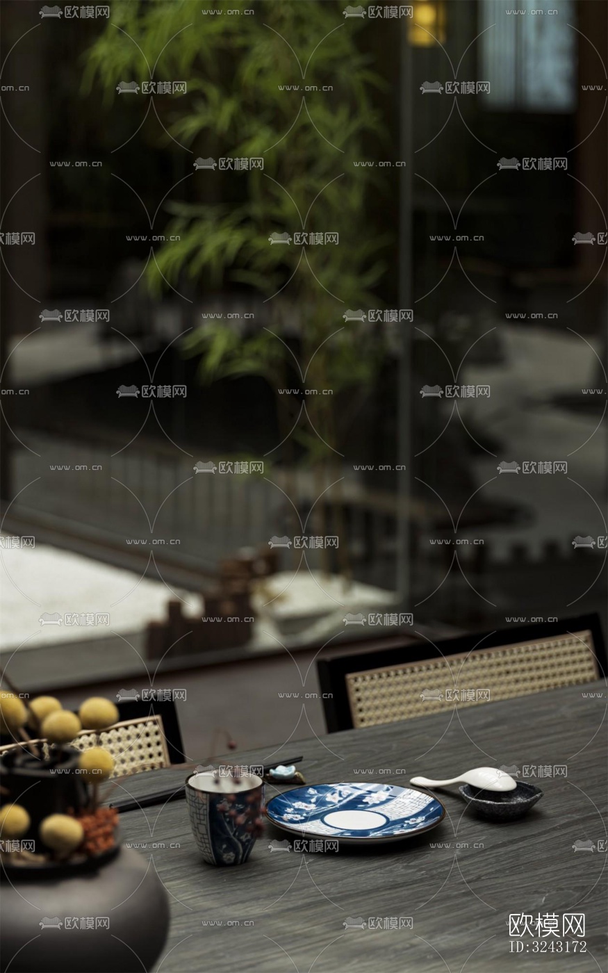 日式日韩料理效果图下载（渲染图1）