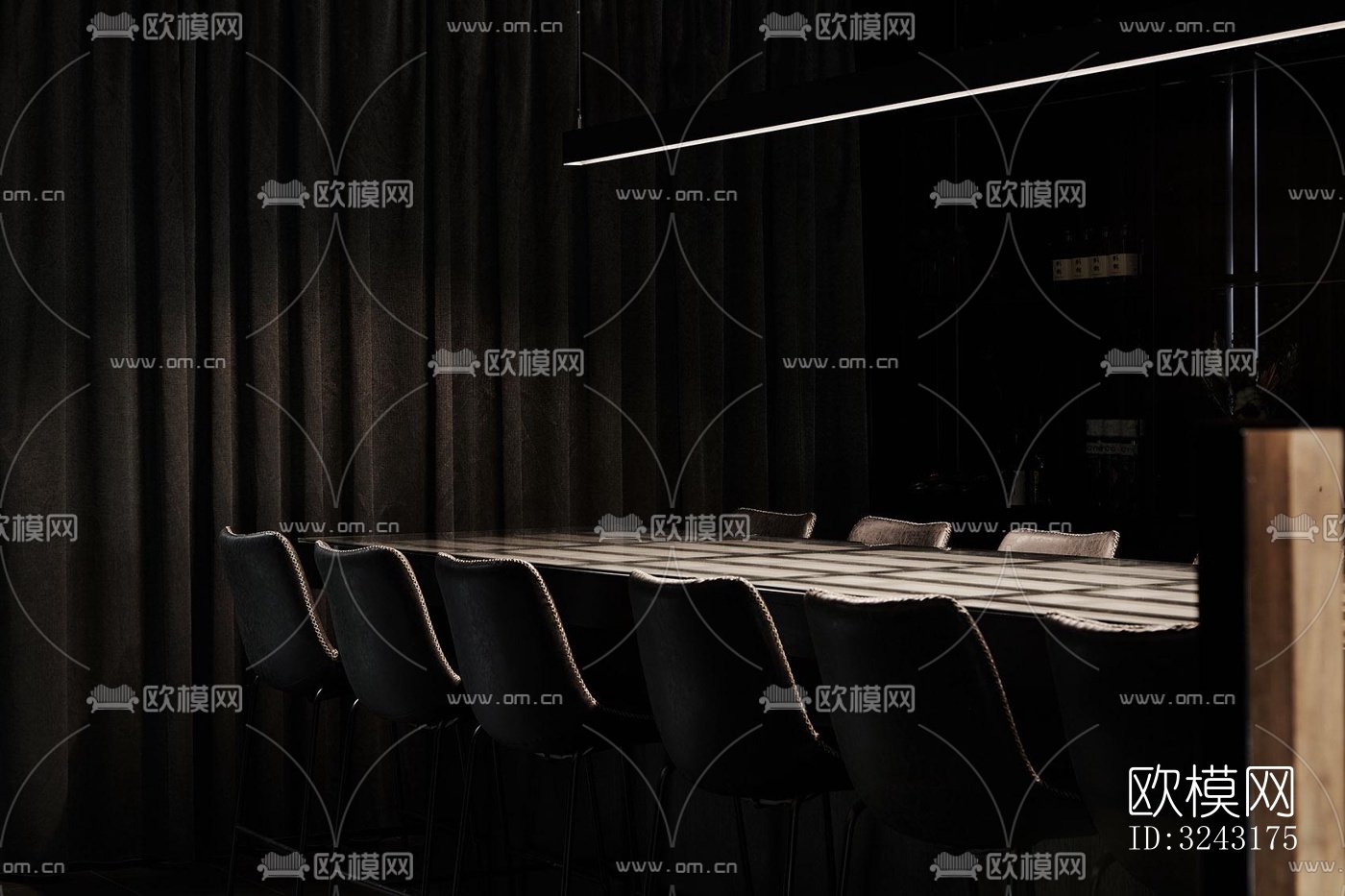 日式日韩料理效果图下载（渲染图15）