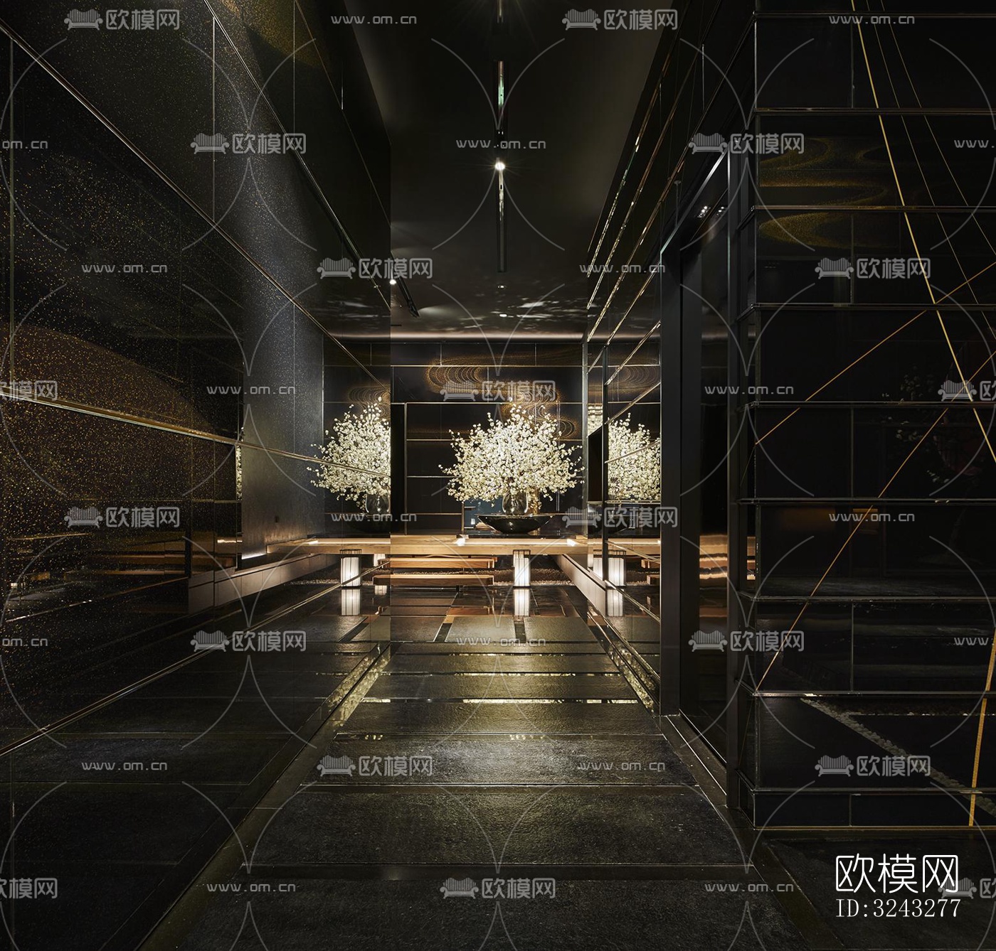 日式日韩料理效果图下载（渲染图5）