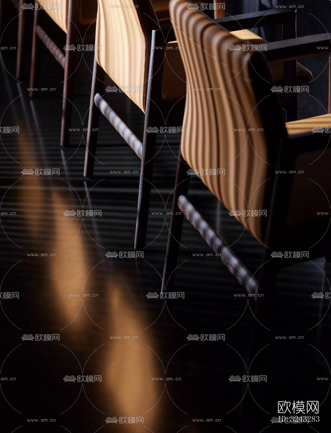 日式日韩料理效果图下载（渲染图2）