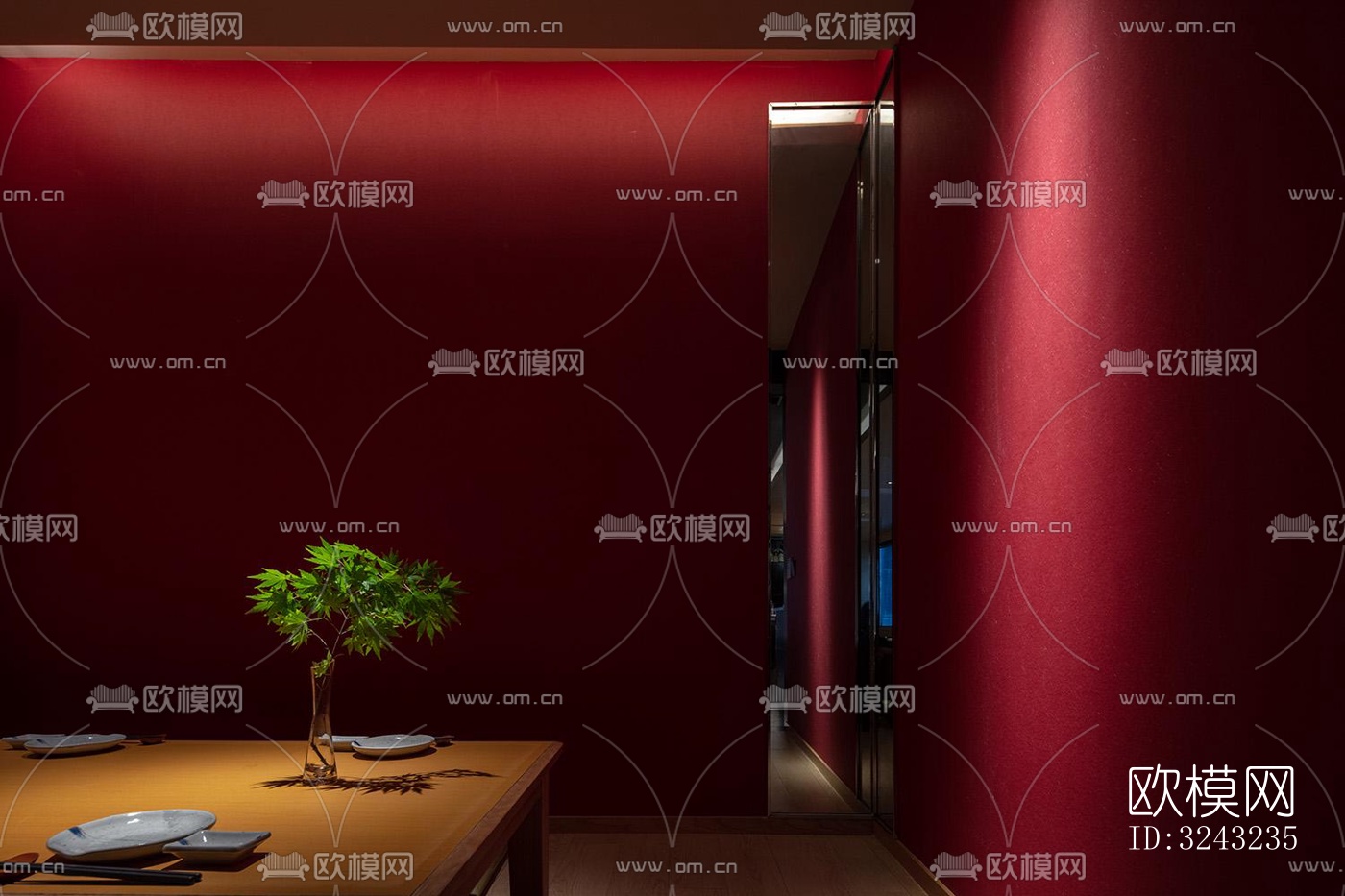 日式日韩料理效果图下载（渲染图11）