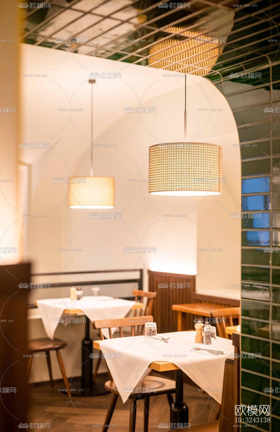 美式咖啡奶茶效果图下载（渲染图3）