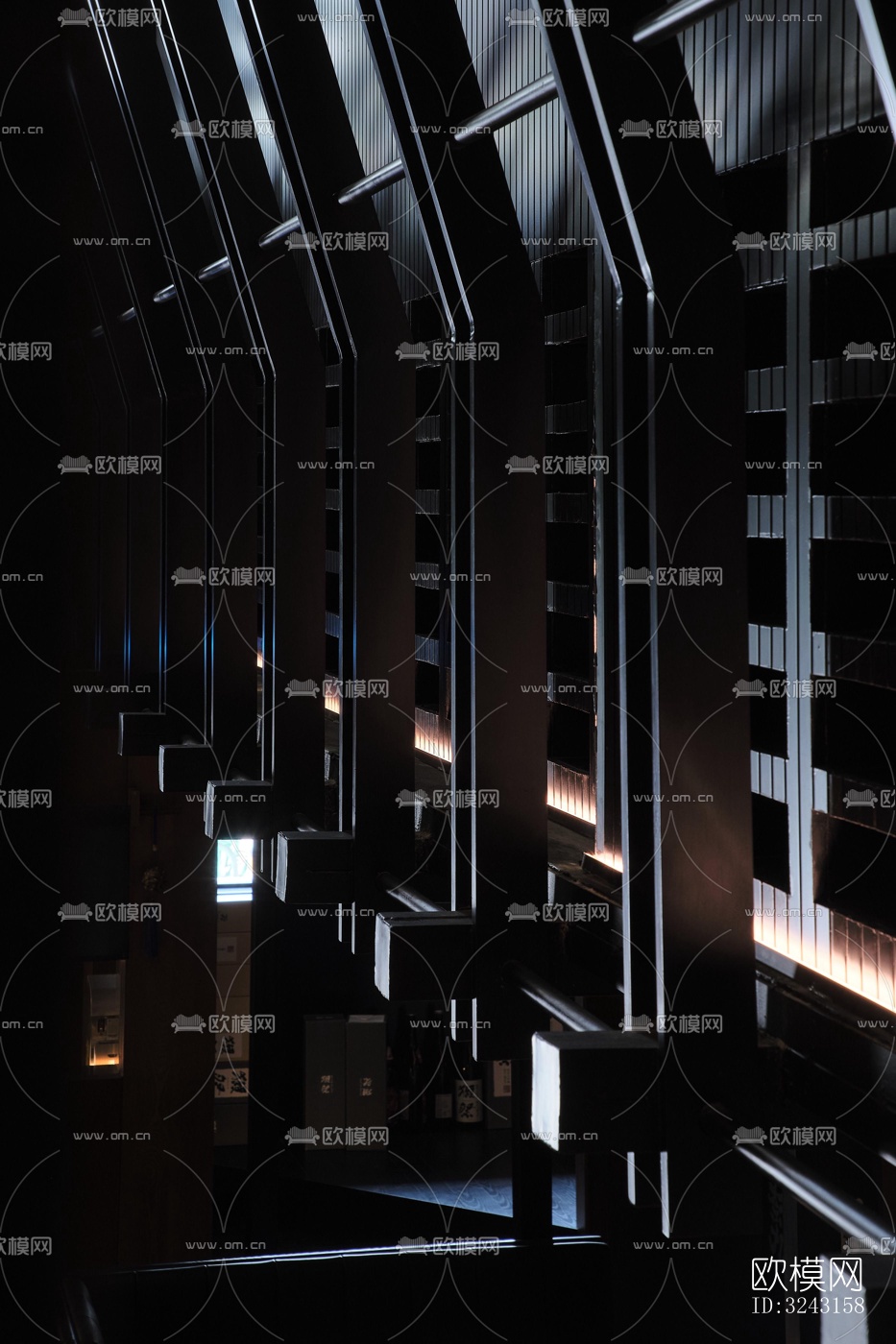 日式日韩料理效果图下载（渲染图20）