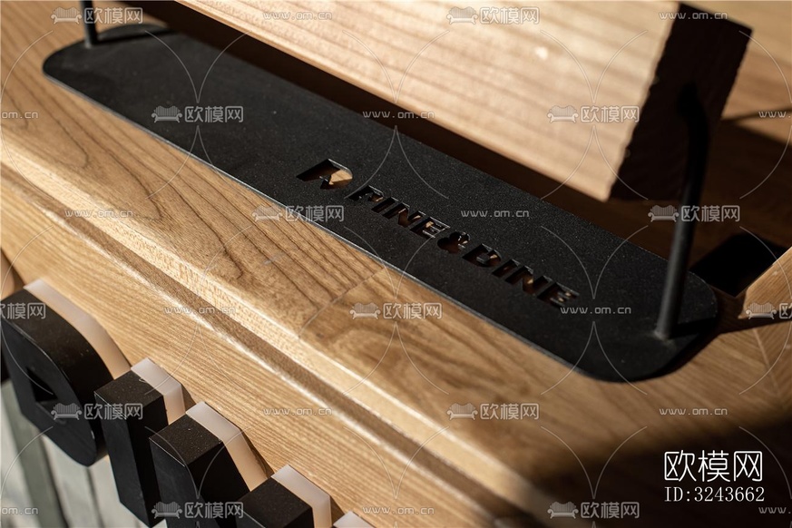 現(xiàn)代西餐廳效果圖下載(渲染圖4)