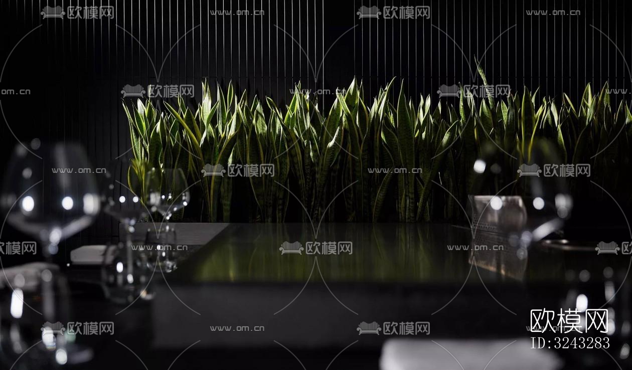 日式日韩料理效果图下载（渲染图5）