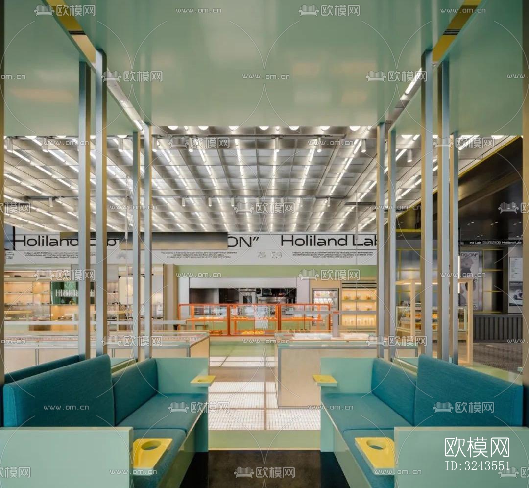 现代蛋糕甜品效果图下载（渲染图1）