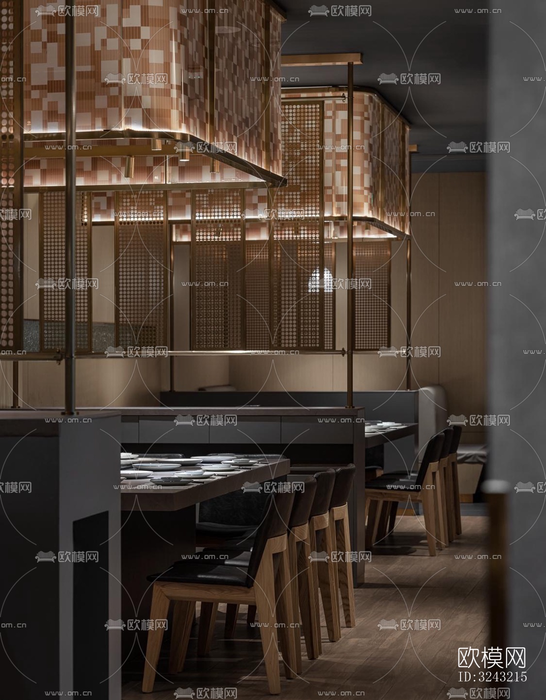 日式日韩料理效果图下载（渲染图7）