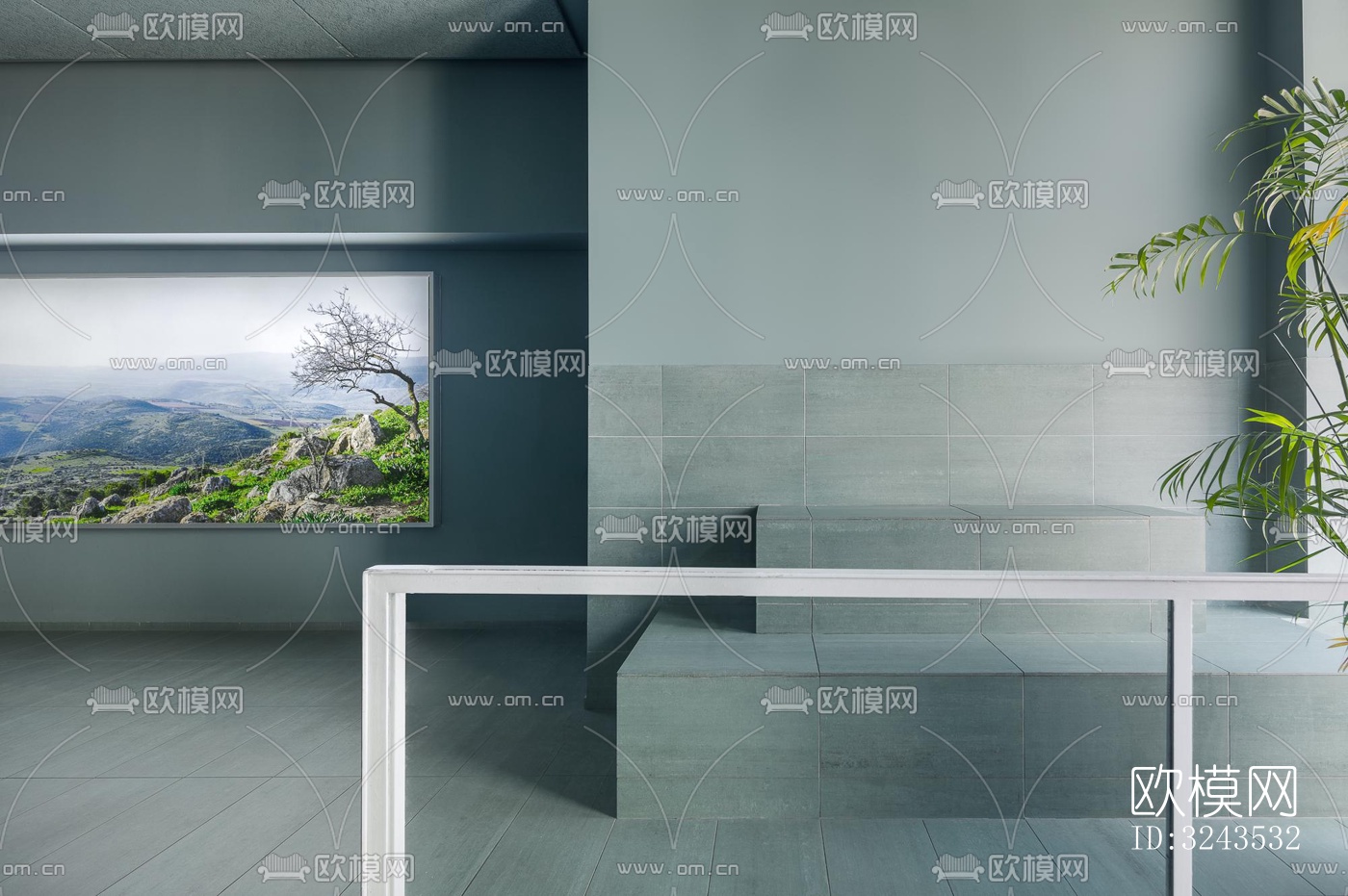 现代蛋糕甜品效果图下载（渲染图8）