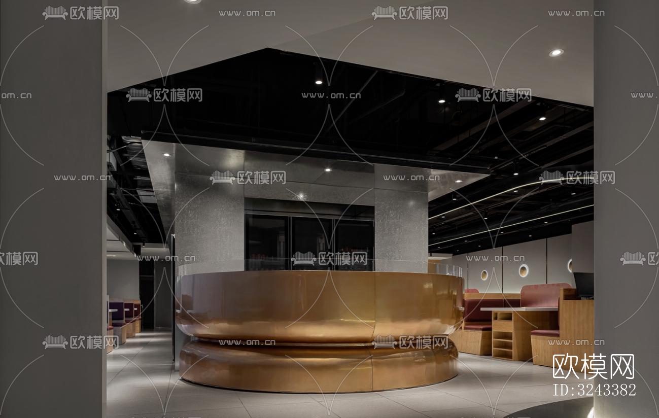 日式火锅烤肉效果图下载（渲染图17）