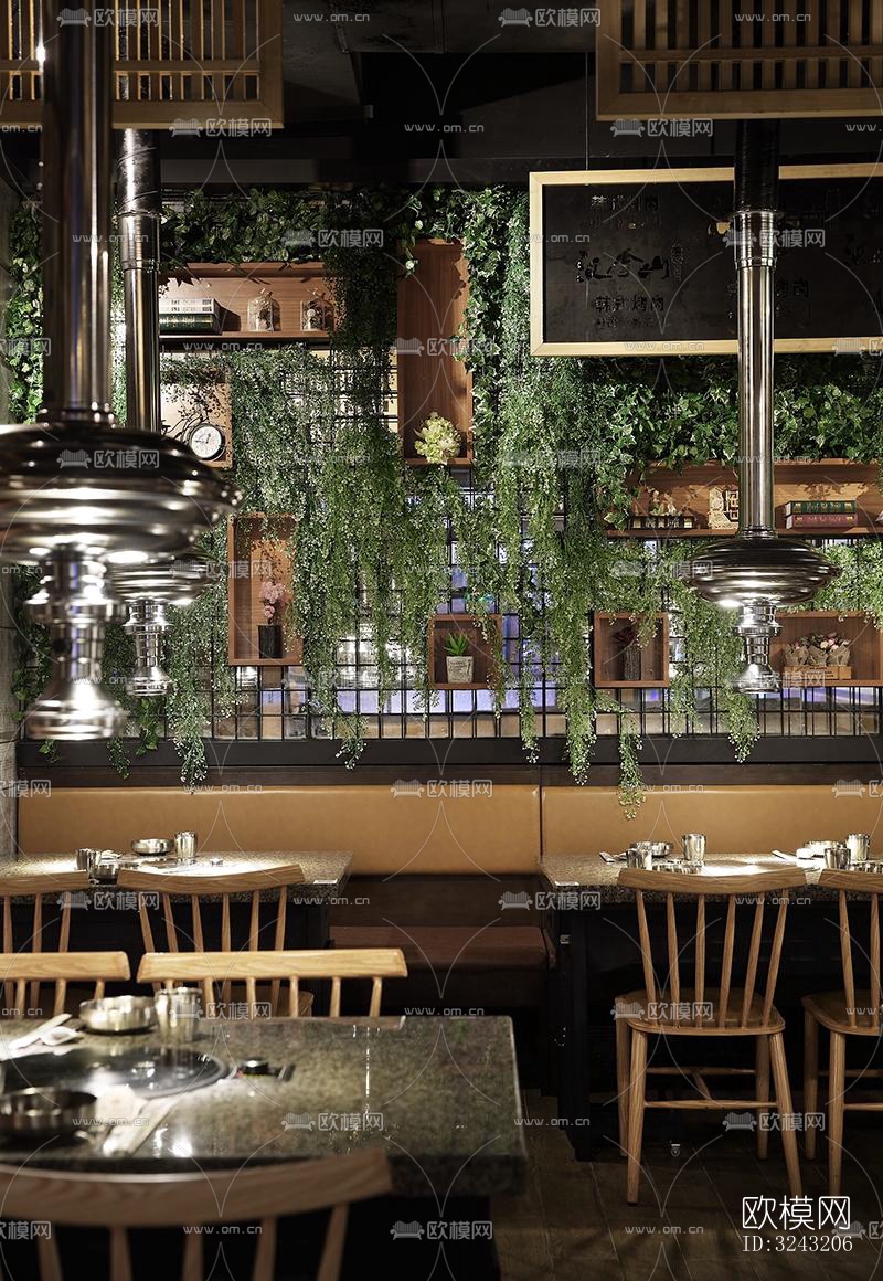 日式日韩料理效果图下载（渲染图2）