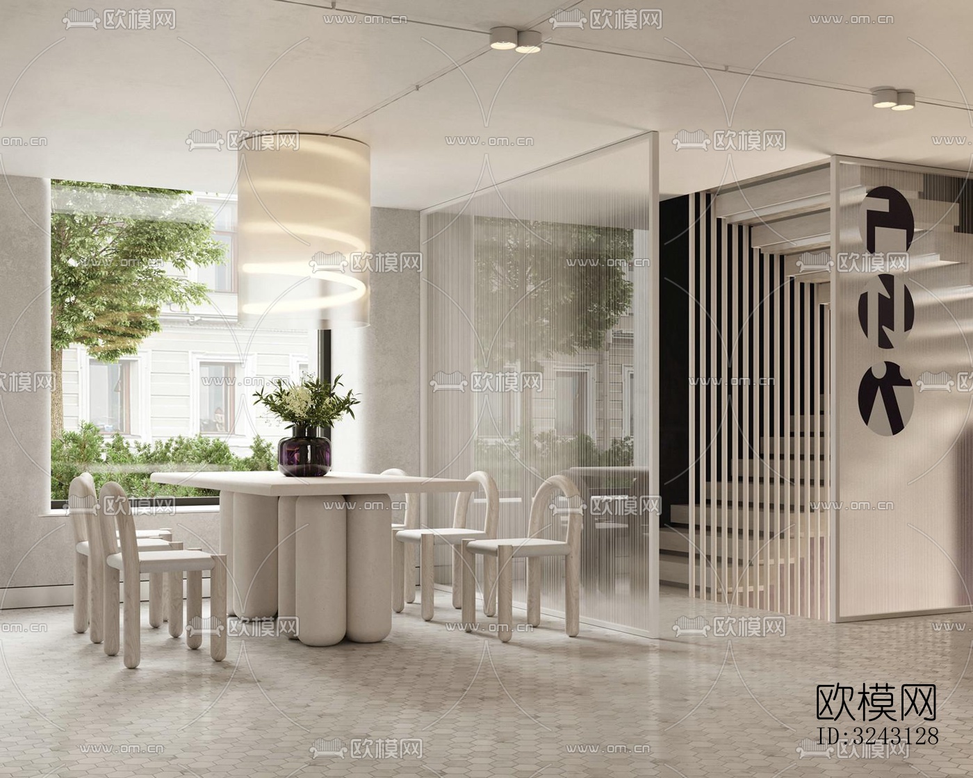 现代咖啡奶茶效果图下载（渲染图6）