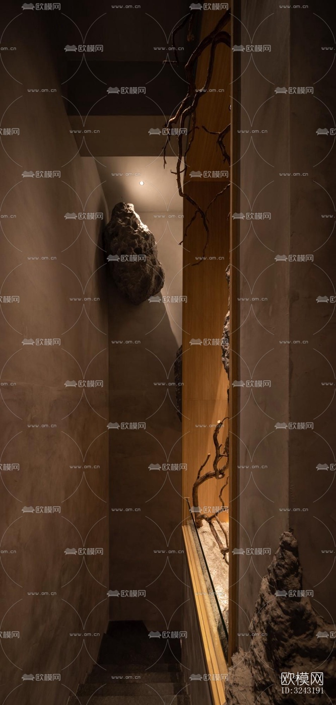 日式日韩料理效果图下载（渲染图2）