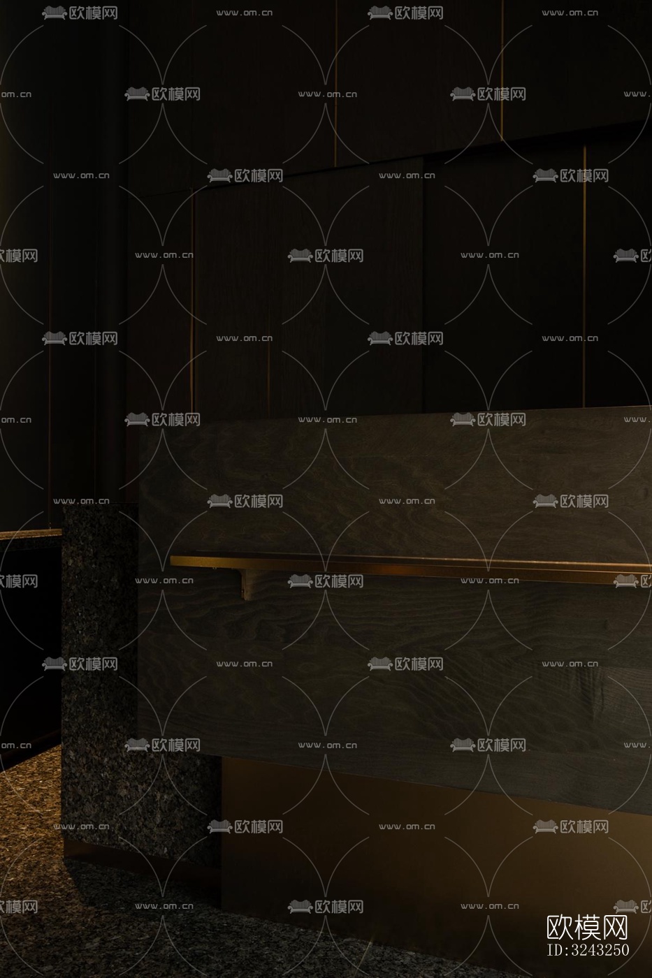 日式日韩料理效果图下载（渲染图2）